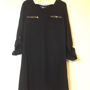Black t-shirt dress